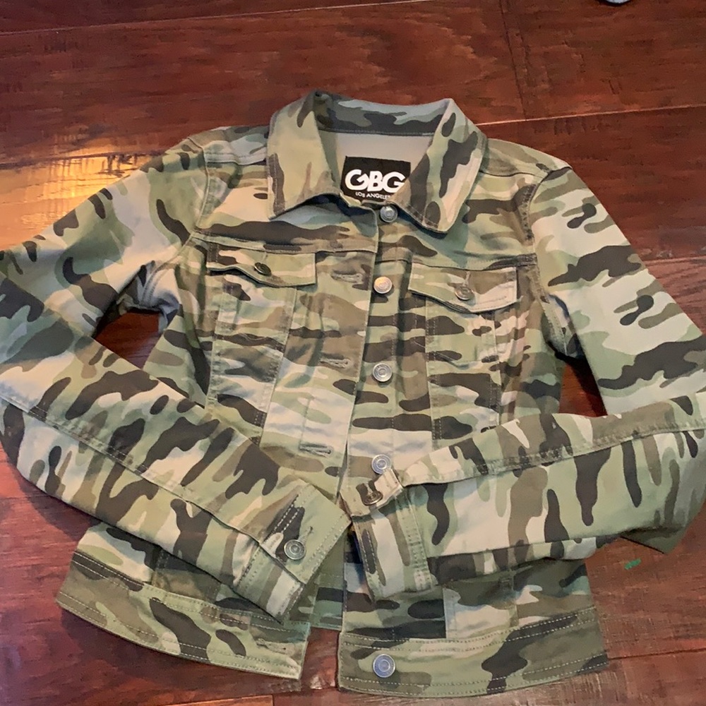 Camo Guess Jean jacket
